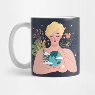 Blonde Mother Earth Mug